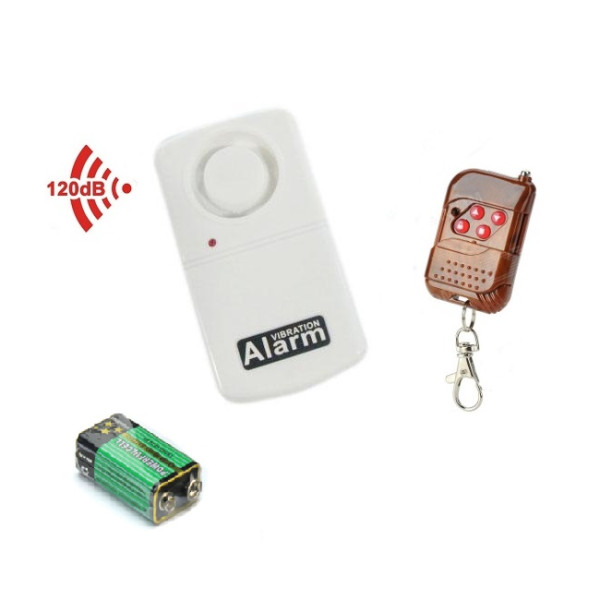 Wireless Vibration Alarm with Remote Control
